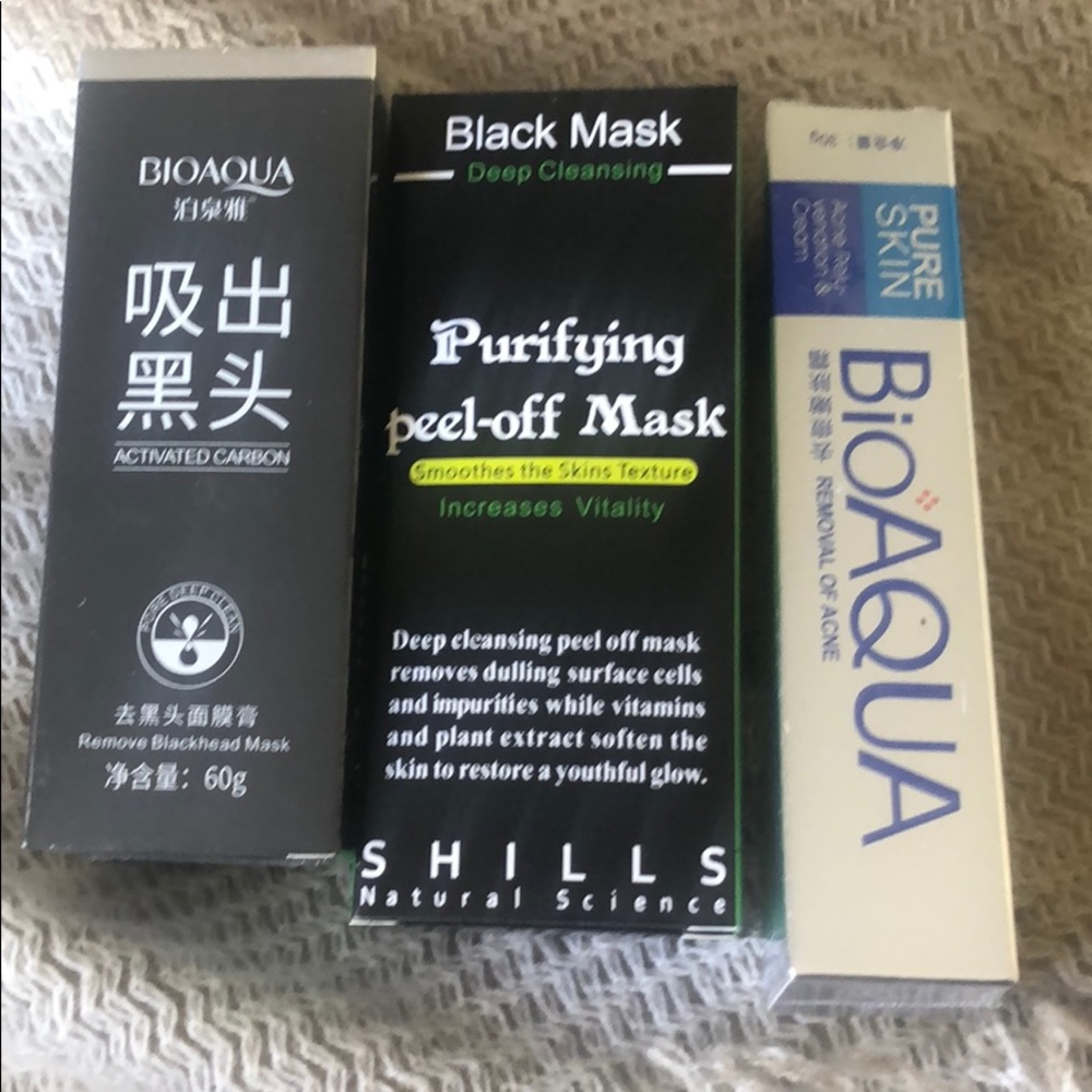 Skin care products set of 3